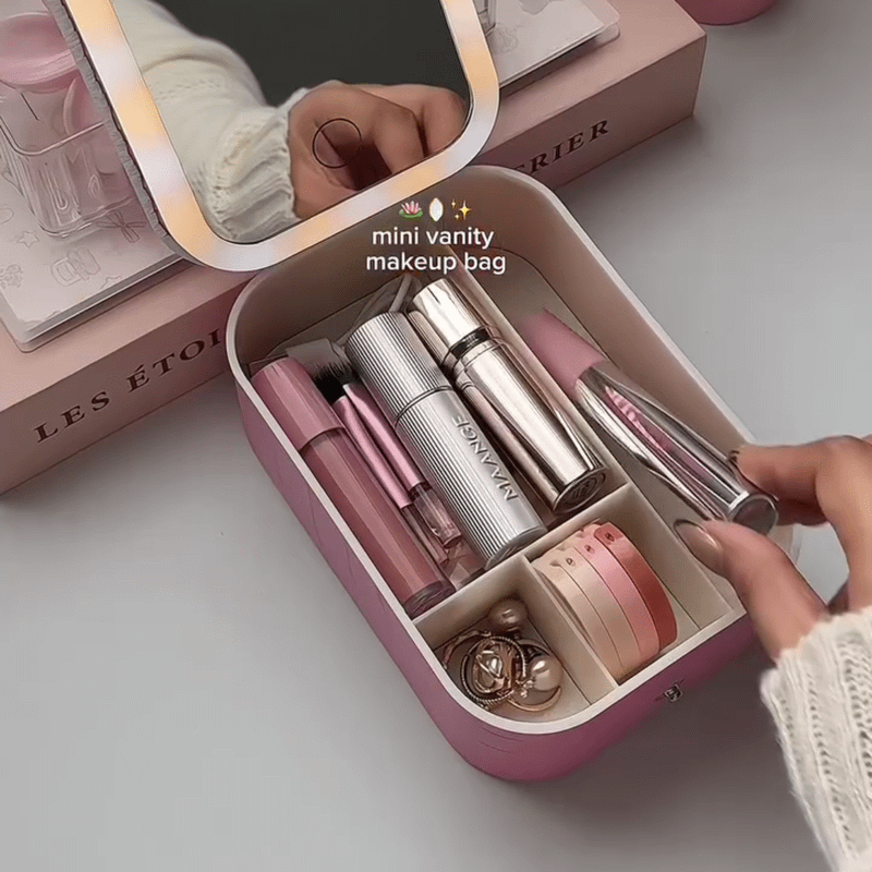 LUMÉA™ | Espejo LED con Organizador